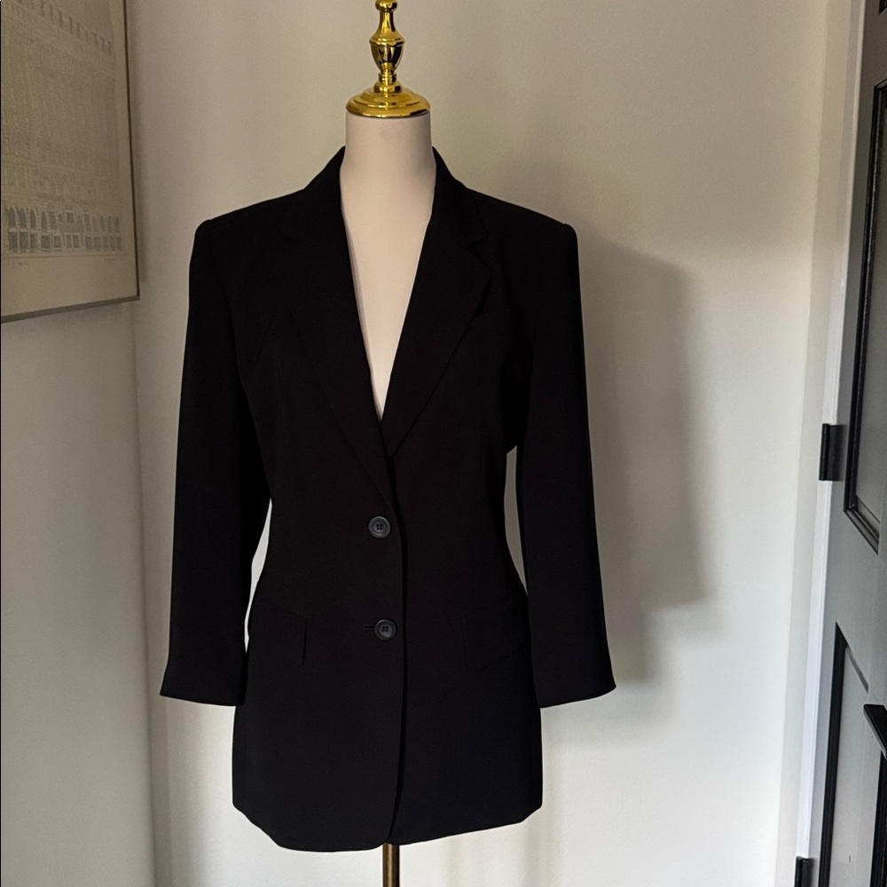 Charter Club Black Blazer